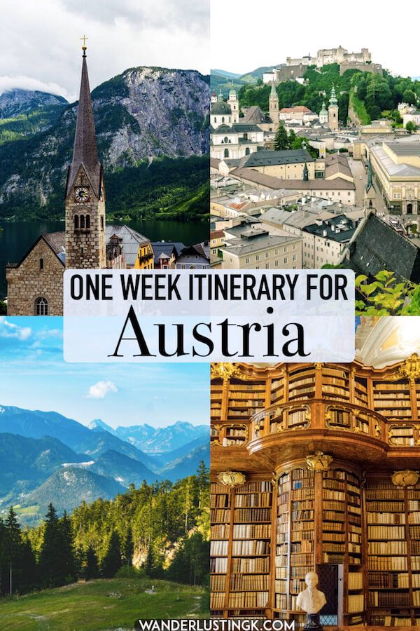 Your perfect Austrian trip itinerary to see the best of Austria