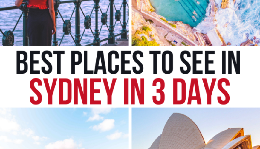 3 Days Sydney Itinerary: How to have the Best Time